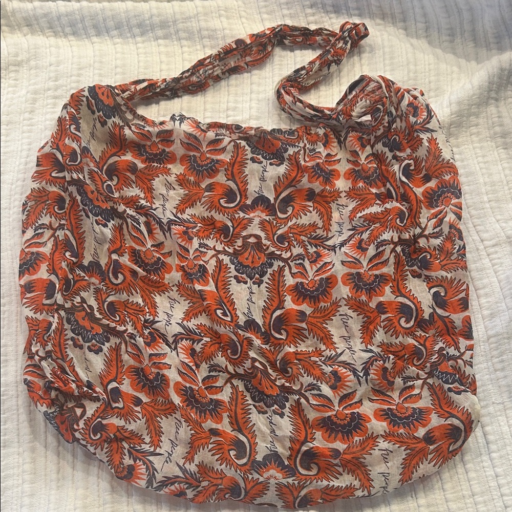 Free People Floral Print shopping Bag